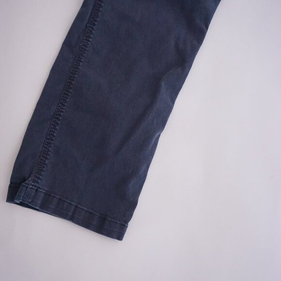 Tough Duck Navy Heavyweight Cotton Carpenter Cargo Loop Workwear Pants 34X34 - Picture 5 of 16